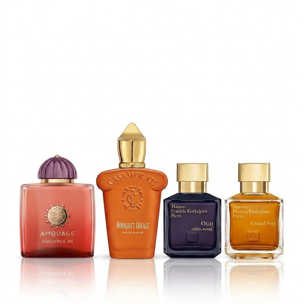 Set od 4 parfema | Guidance 46, Bouquet Ideale, Oud Satin Mood e Grand Soir