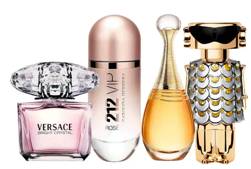 Set od 4 parfema | Jadore, 212 Vip Rose, Fame, Bright Crystal